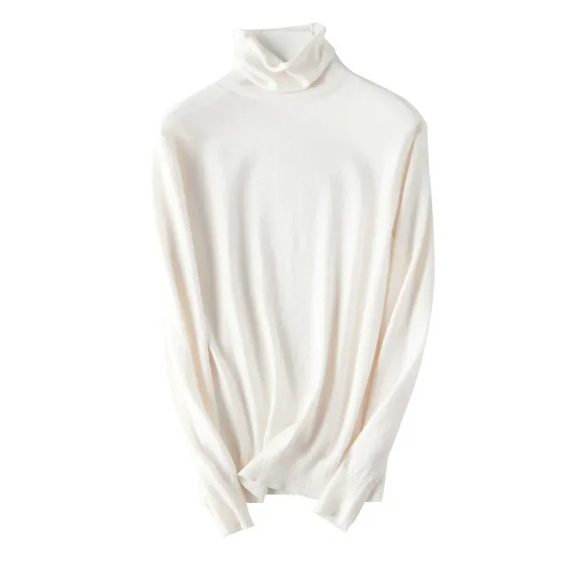 Autumn Winter Sweater Turtleneck Slim Fit Basic Pullovers 2025 Fashion Korean Knit Tops Bottoming Womens Sweater Stretch Jumpers - Image 6